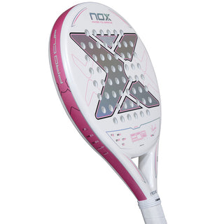NOX Pro Cup Silver 2027 Padel Racket by Miguel Lamperti