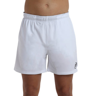 Bullpadel Longo White Wear Padel Shorts