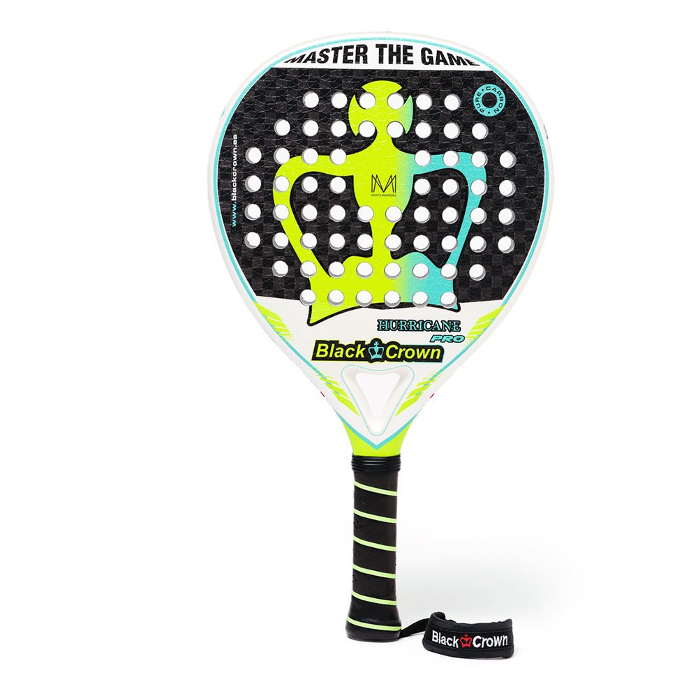 Pro Padel Rackets Black Crown Hurricane PRO Padel Racket + Padel Cover