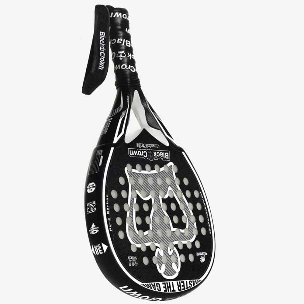 Soft Padel Racket Black Crown Special Soft Padel Racket + Padel Cover