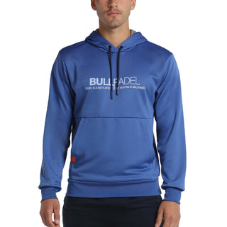 Bullpadel Grelo Padel Hoodie Blue Sweatshirt