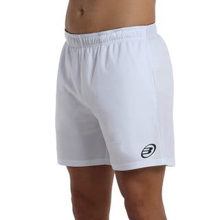 Bullpadel Longo White Wear Padel Shorts