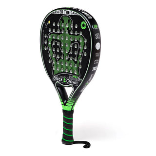 Black Crown Piton Attack 12K+ Padel Racket + Padel Cover