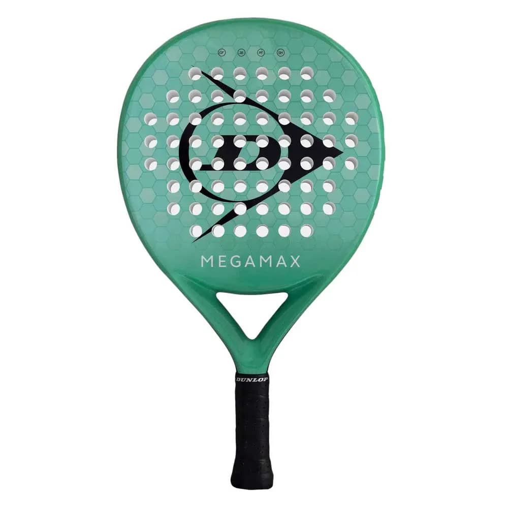 Vension Racket Log Dunlop Megamax Green Padel Racket