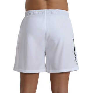 Bullpadel Longo White Wear Padel Shorts