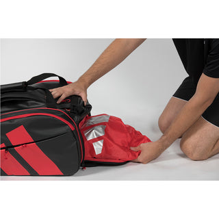 Adidas RacketBag Multigame 2026 Black/Red Padel Bag by Ale Galán