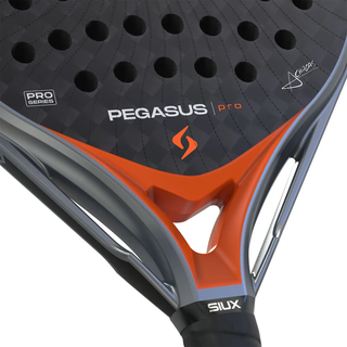 Siux Pegasus PRO Lava Orange 2026 Padel Racket by Alex Chozas