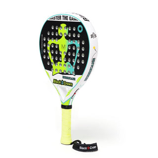 Black Crown Hurricane Padel Racket + Racket Cover