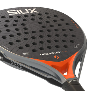 Siux Pegasus PRO Lava Orange 2026 Padel Racket by Alex Chozas