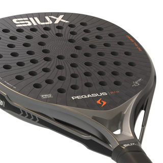 Siux Pegasus PRO Storm Grey 2026 Padel Racket by Alex Chozas