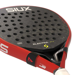Siux Electra PRO Fire Red 2026 Padel Racket by Franco Stupaczuk