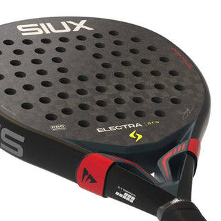 Siux Electra PRO Shadow Red 2026 Padel Racket by Franco Stupaczuk