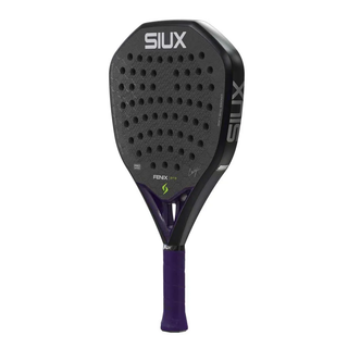Siux Fenix PRO Black 2026 Padel Racket by Leo Augsburger