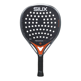 Siux Pegasus PRO Lava Orange 2026 Padel Racket by Alex Chozas
