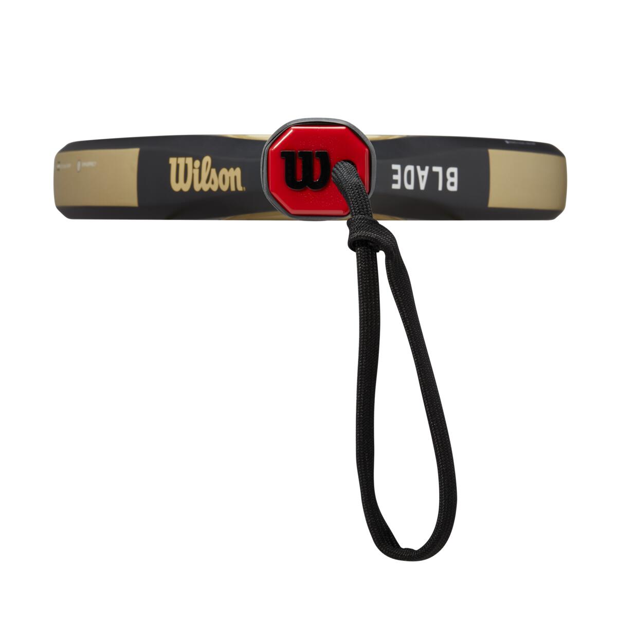 custom painted tennis racket gold and black matte.... Wilson Blade PRO Padel V2 Padel Racket Gold